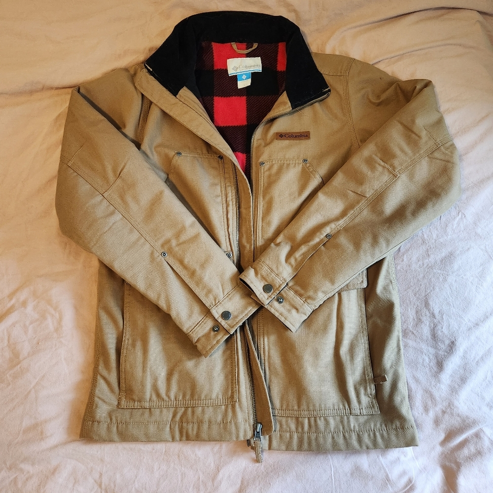 Columbia Fleece Lined Work Jacket (S)
